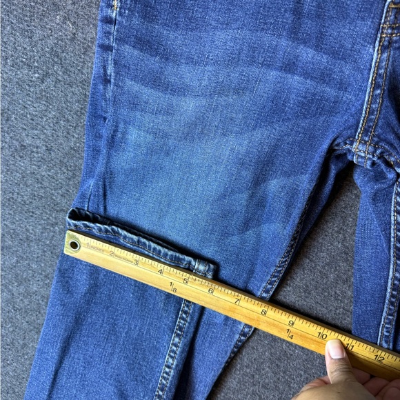 Signature Levi Strauss Jeans Mens 30x31 Blue S37 Slim Fit Denim Stretch Pants - Picture 7 of 13